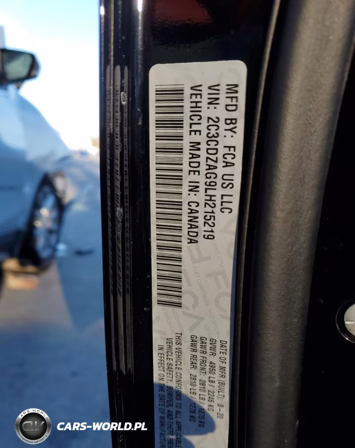 2020 Dodge Challenger Sxt VIN:2C3CDZAG9LH215219 - 12