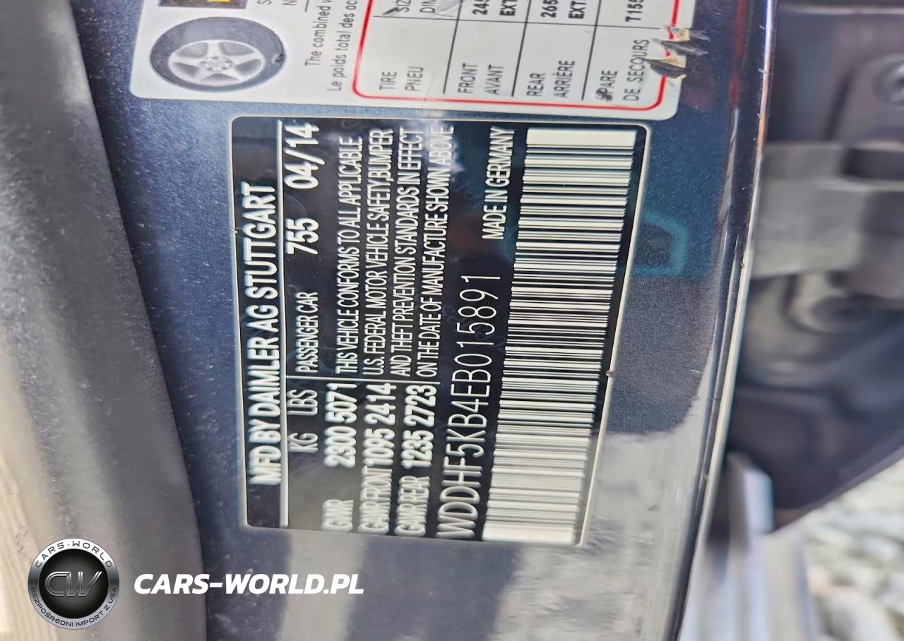 2014 Mercedes-Benz E 350 VIN:WDDHF5KB4EB015891 - 12