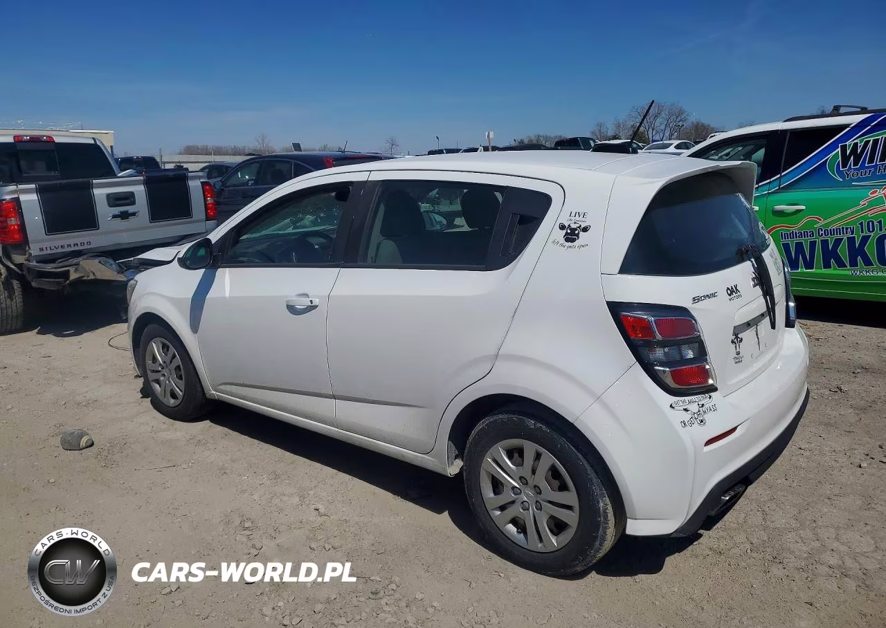 2017 Chevrolet Sonic VIN:1G1JG6SG0H4153701 - 2