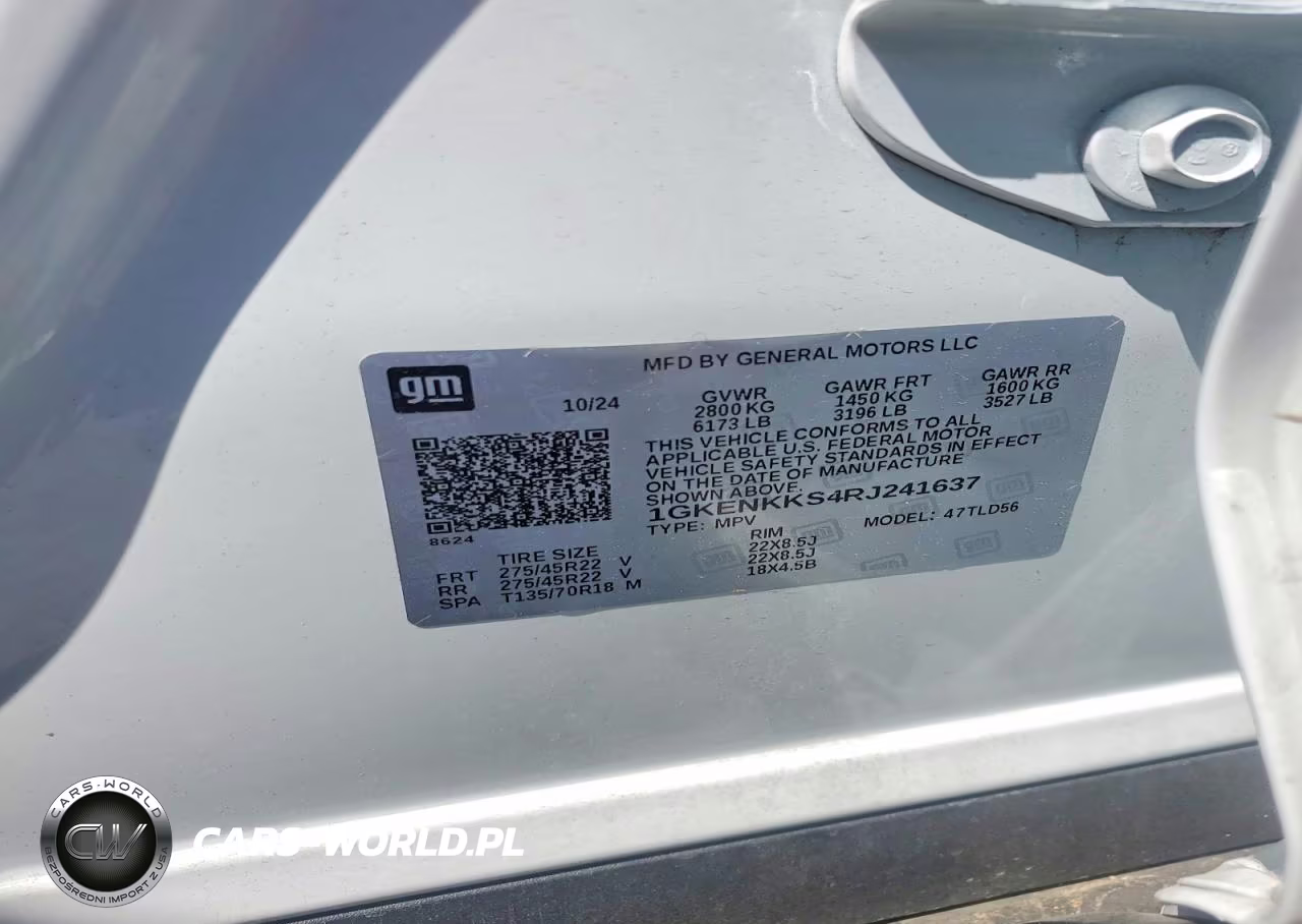 2024 GMC Acadia Uplevel VIN:1GKENKKS4RJ241637 - 14