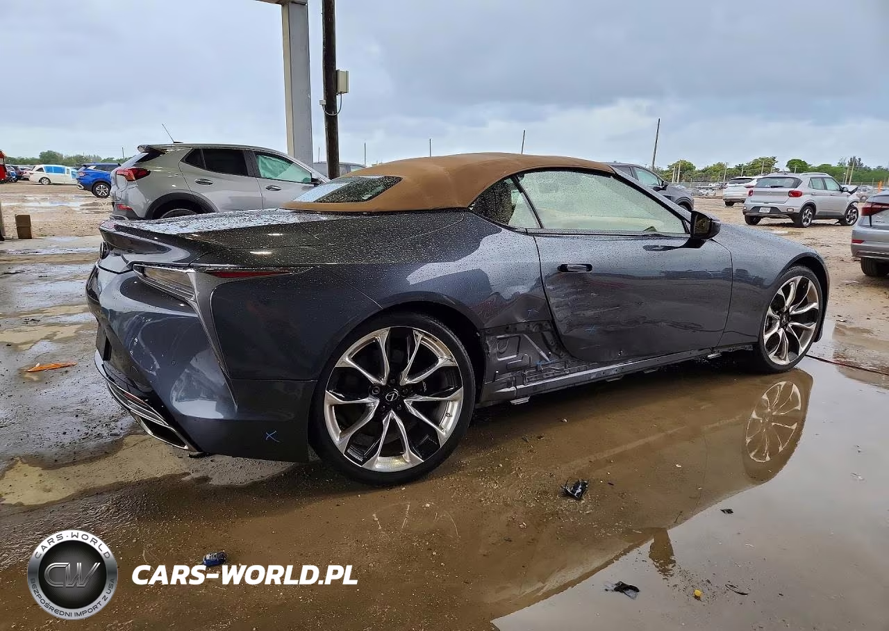 2023 Lexus Lc 500 Convertible Base VIN:JTHMPAAY0PA106572 - 3