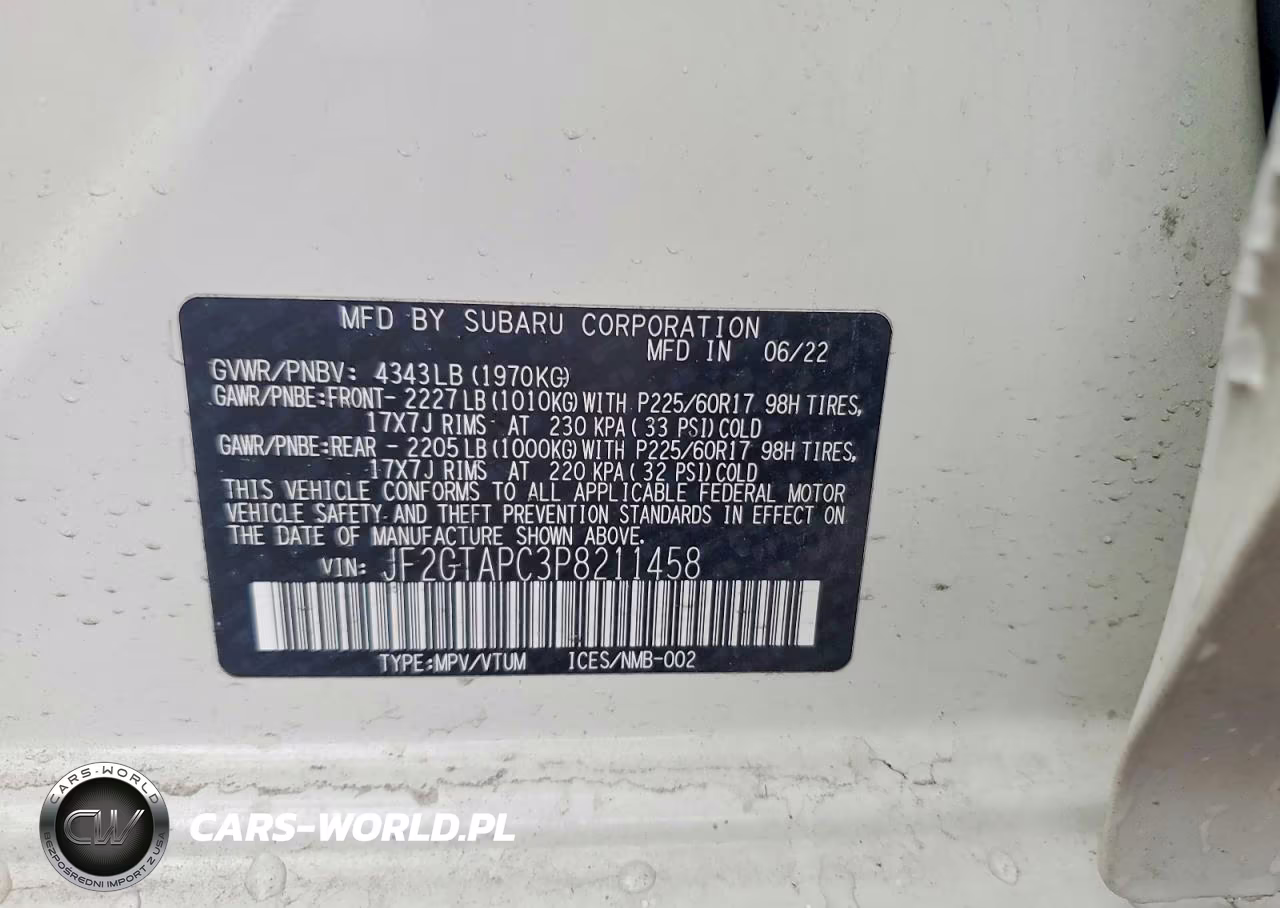 2023 Subaru Crosstrek Premium VIN:JF2GTAPC3P8211458 - 13