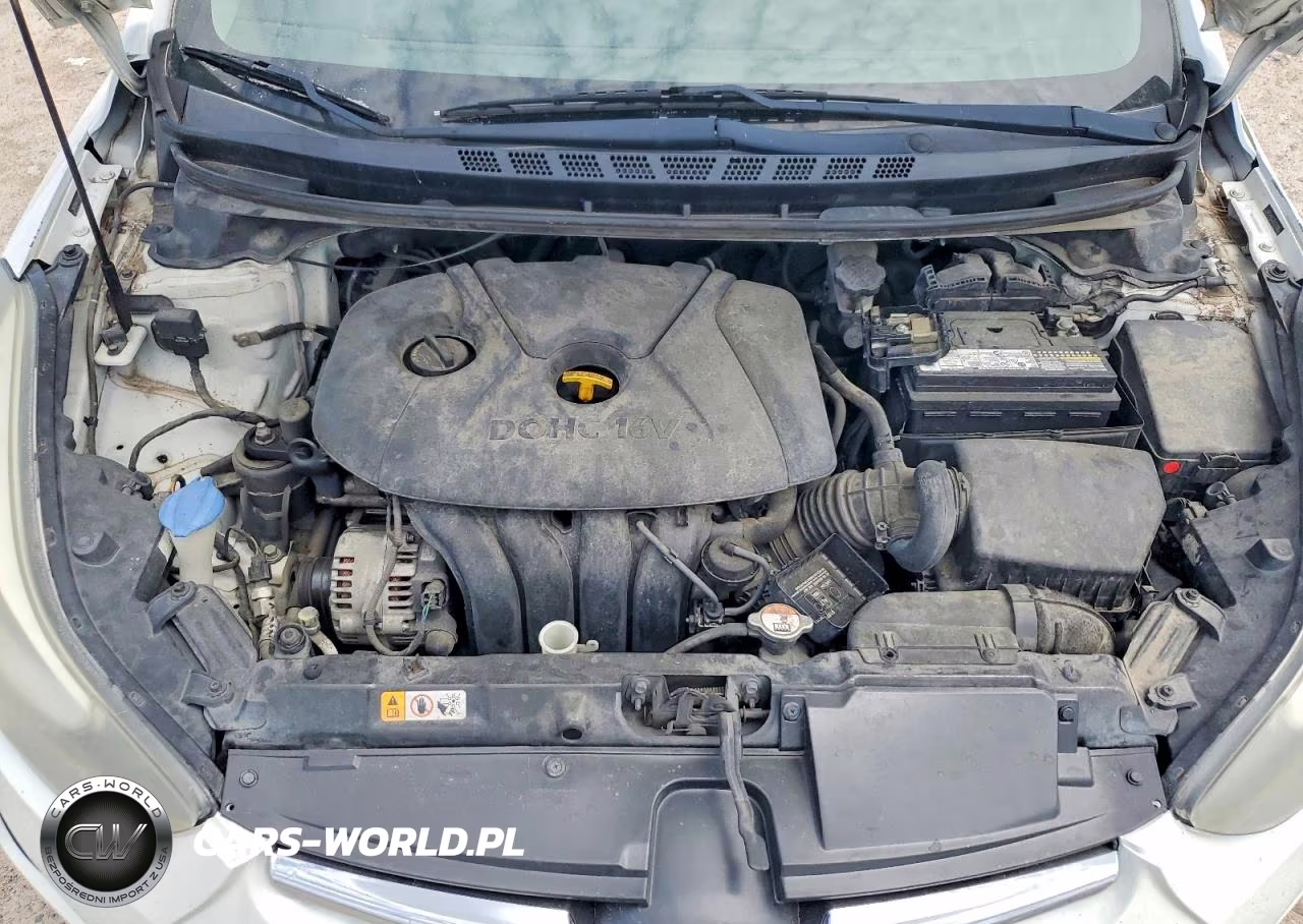 2014 Hyundai Elantra Se VIN:5NPDH4AE2EH521906 - 11