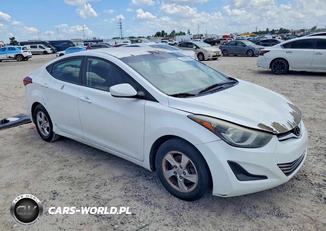 2014 Hyundai Elantra Se VIN:5NPDH4AE2EH521906 - 4