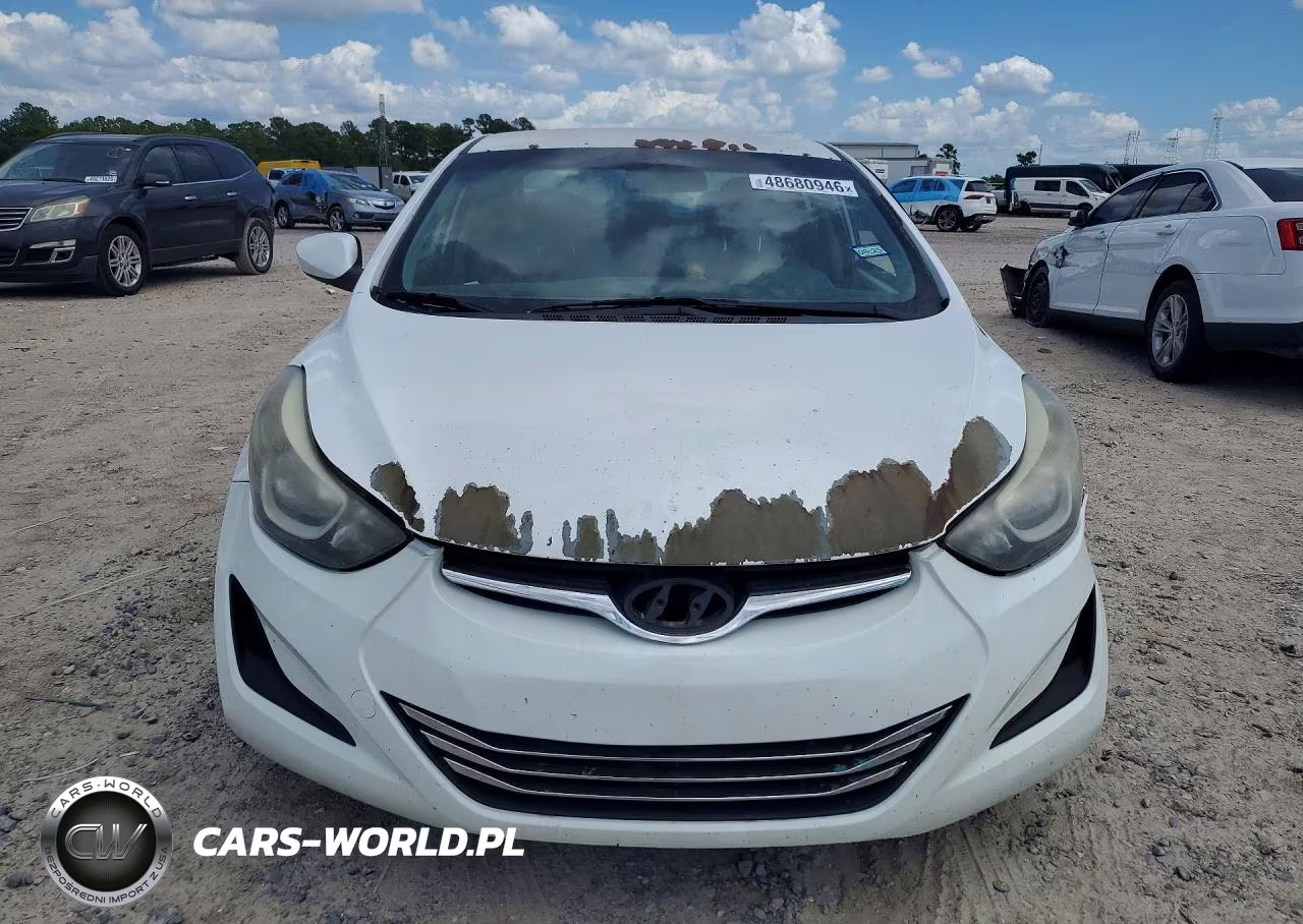 2014 Hyundai Elantra Se VIN:5NPDH4AE2EH521906 - 5