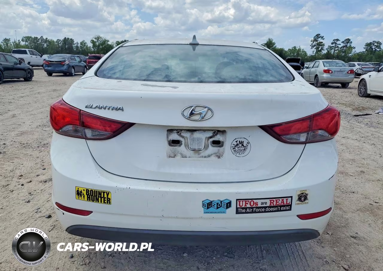 2014 Hyundai Elantra Se VIN:5NPDH4AE2EH521906 - 6