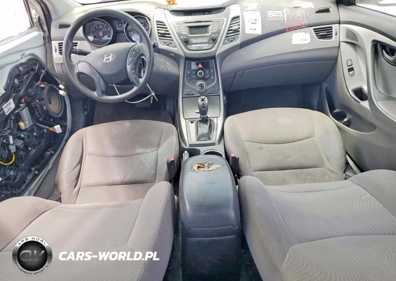 2014 Hyundai Elantra Se VIN:5NPDH4AE2EH521906 - 8