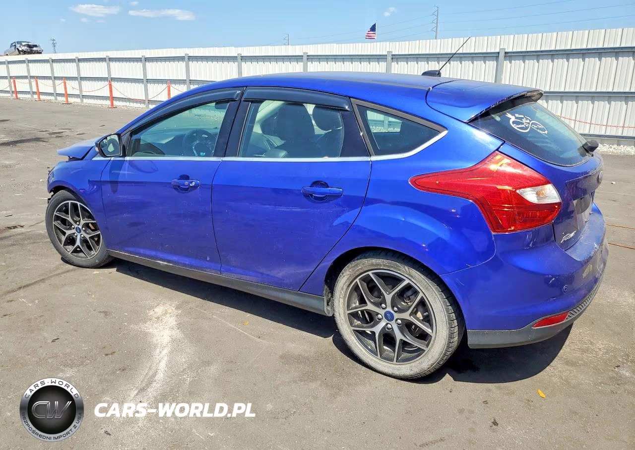 2014 Ford Focus Titanium VIN:1FADP3N26EL436663 - 2