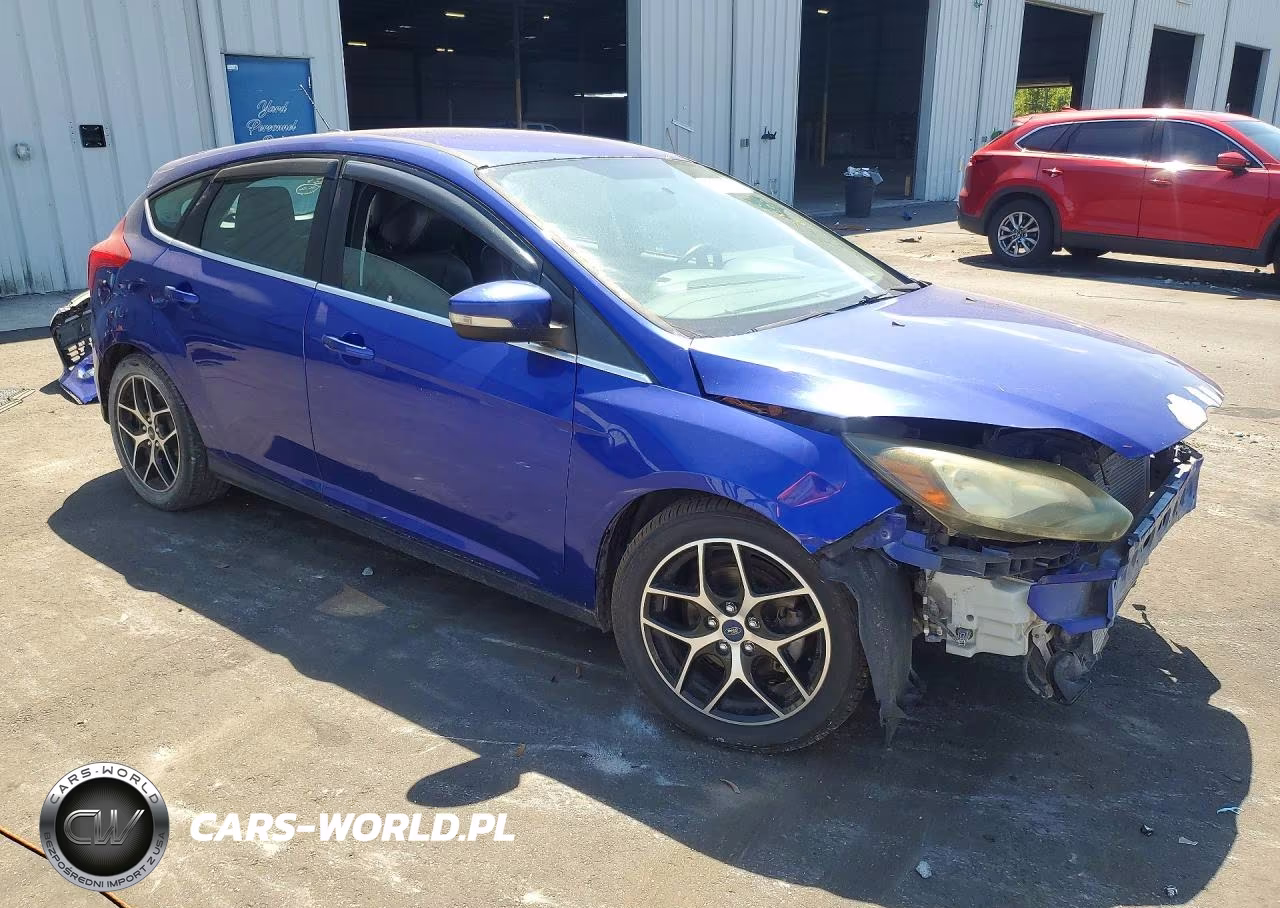 2014 Ford Focus Titanium VIN:1FADP3N26EL436663 - 4