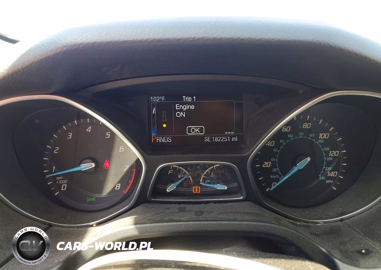 2014 Ford Focus Titanium VIN:1FADP3N26EL436663 - 9