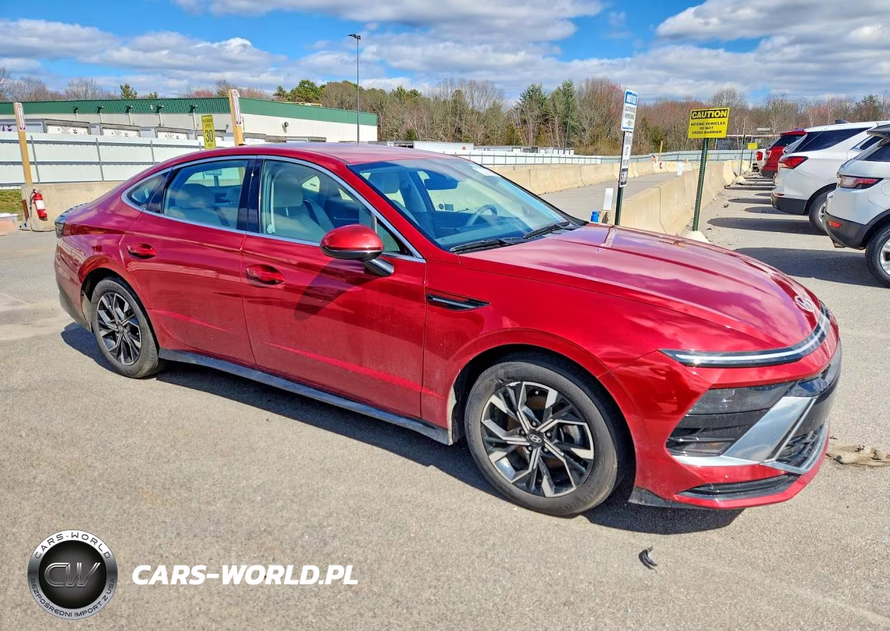 2025 Hyundai Sonata Sel VIN:KMHL64JA2SA486619 - 4