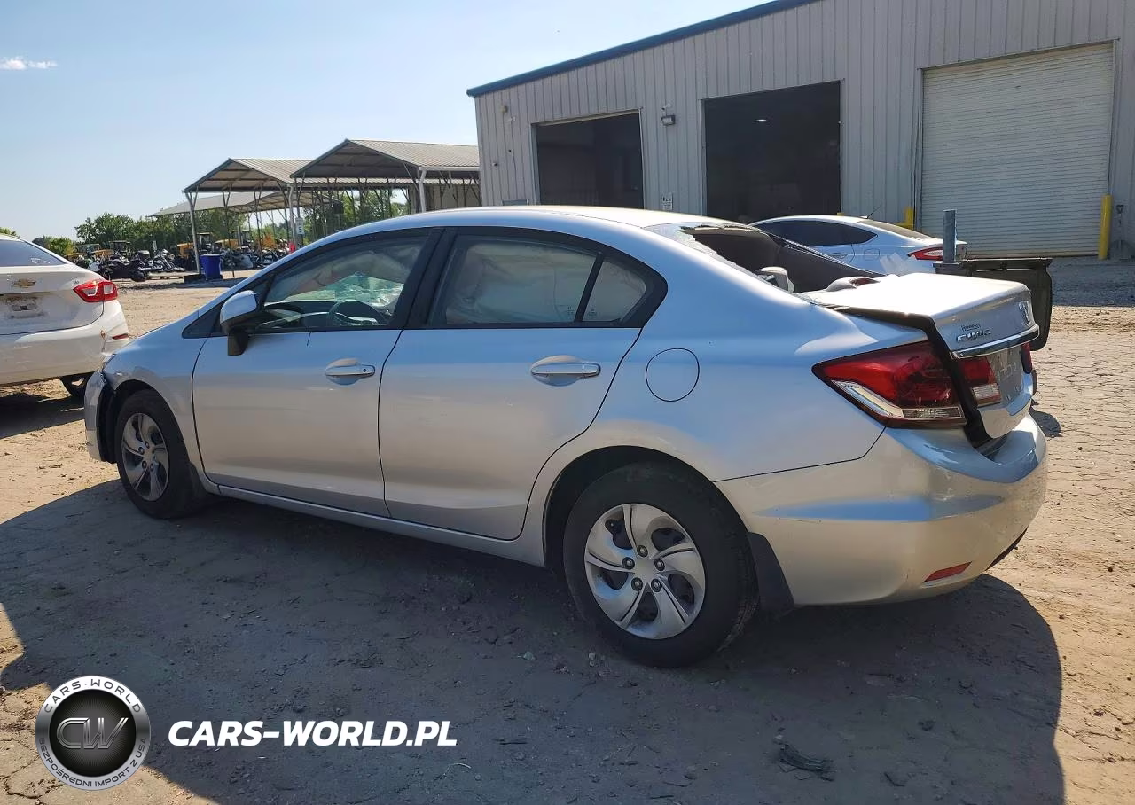 2013 Honda Civic Lx VIN:19XFB2F55DE034399 - 2