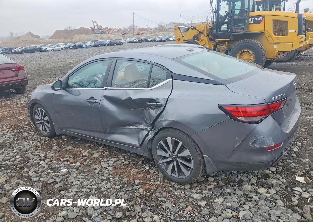 2020 Nissan Sentra Sv VIN:3N1AB8CV1LY210205 - 2