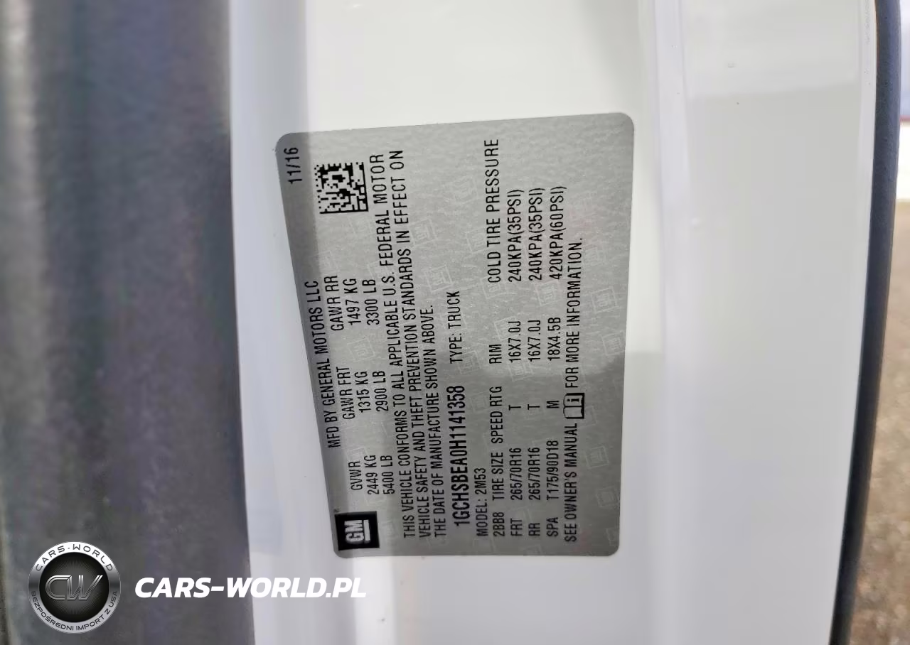 2017 Chevrolet Colorado VIN:1GCHSBEA0H1141358 - 12