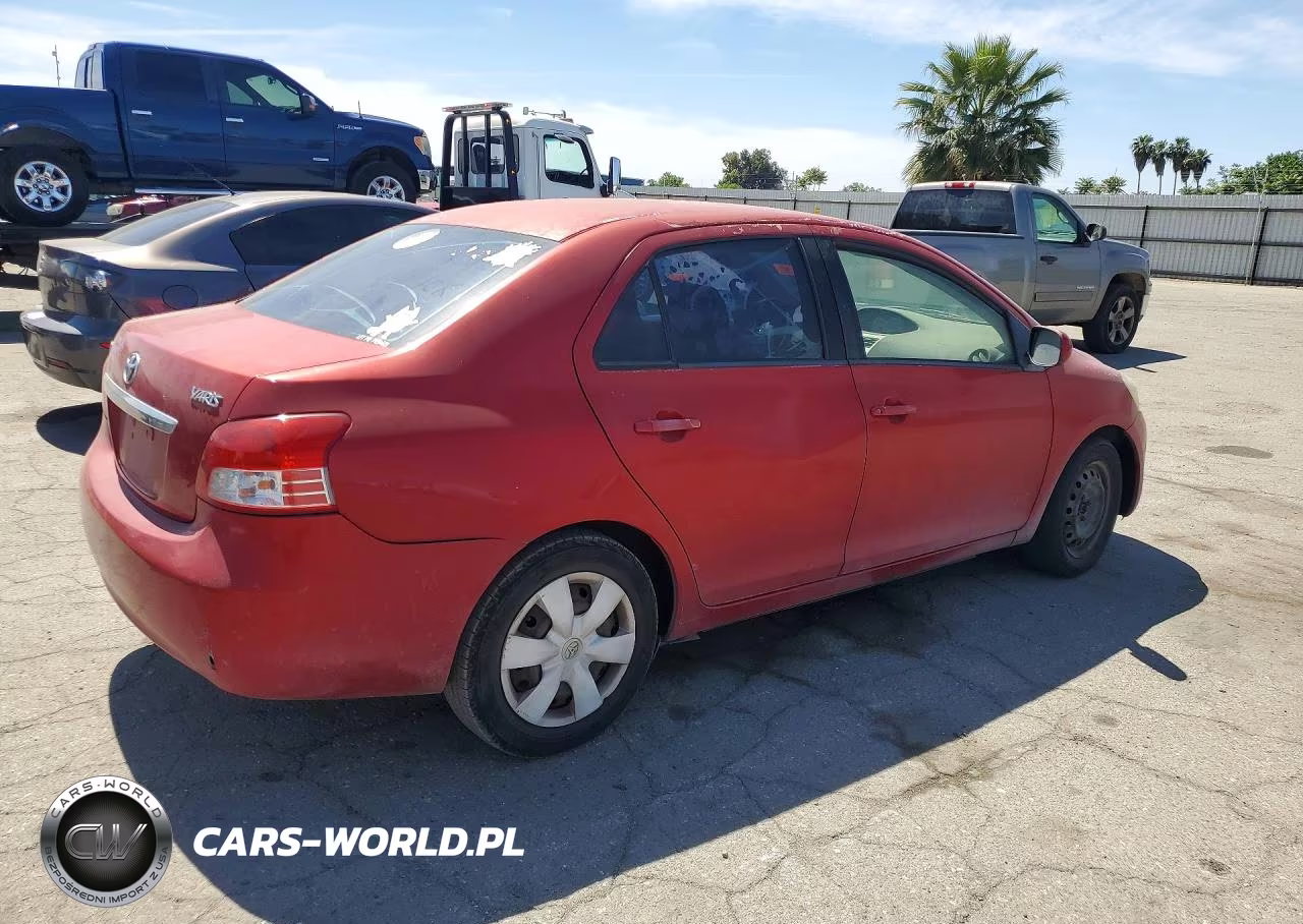 2008 Toyota Yaris Base VIN:JTDBT923681211947 - 3