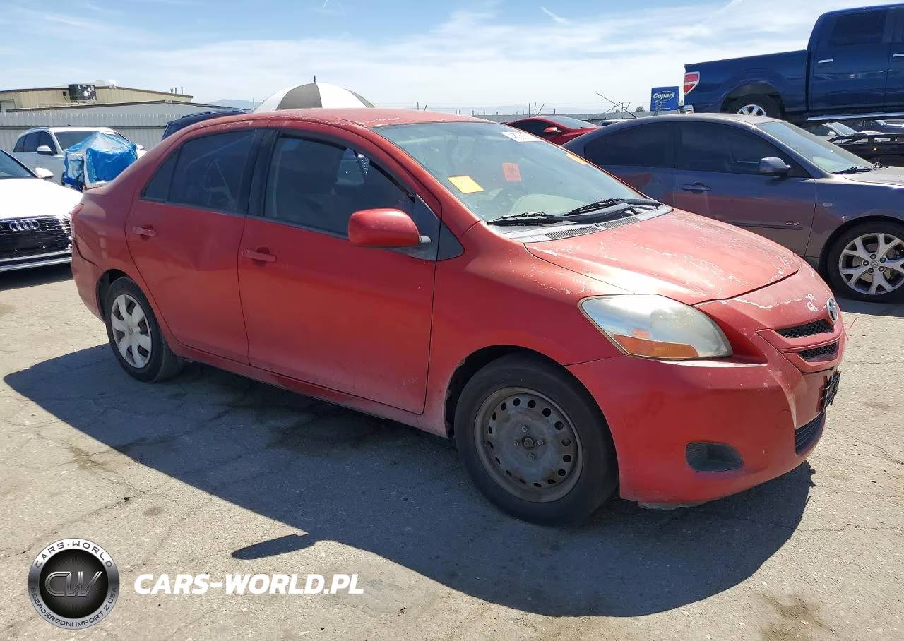 2008 Toyota Yaris Base VIN:JTDBT923681211947 - 4