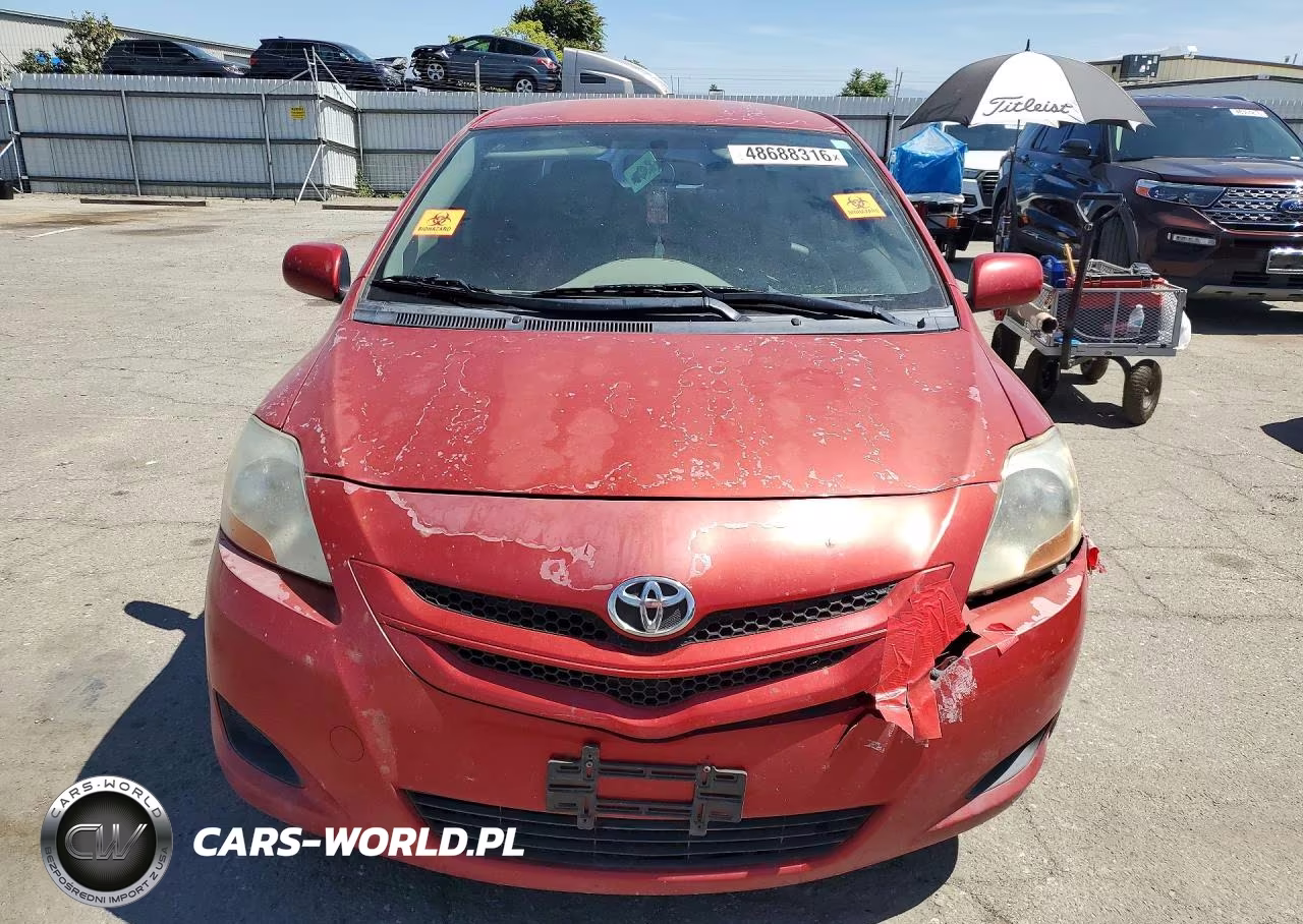 2008 Toyota Yaris Base VIN:JTDBT923681211947 - 5