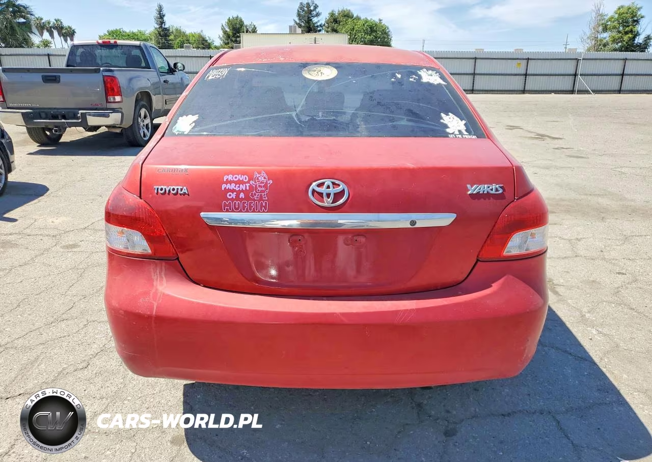 2008 Toyota Yaris Base VIN:JTDBT923681211947 - 6
