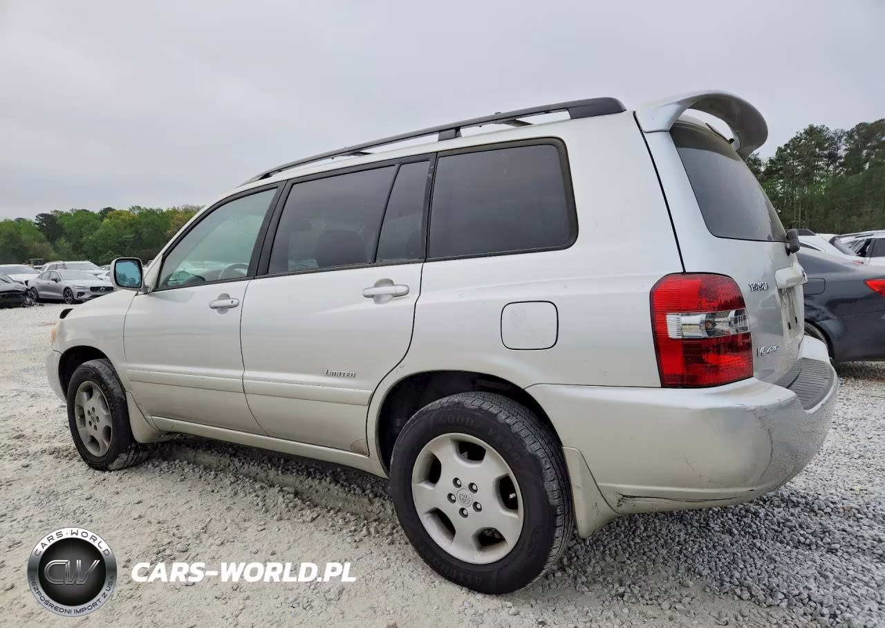 2007 Toyota Highlander VIN:JTEEP21A970219887 - 2