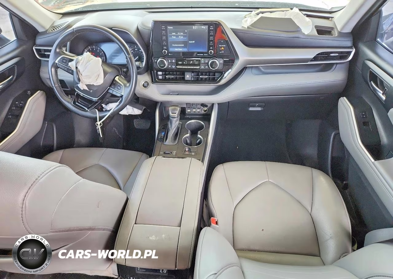 2021 Toyota Highlander Xle VIN:5TDGZRAH4MS531217 - 8