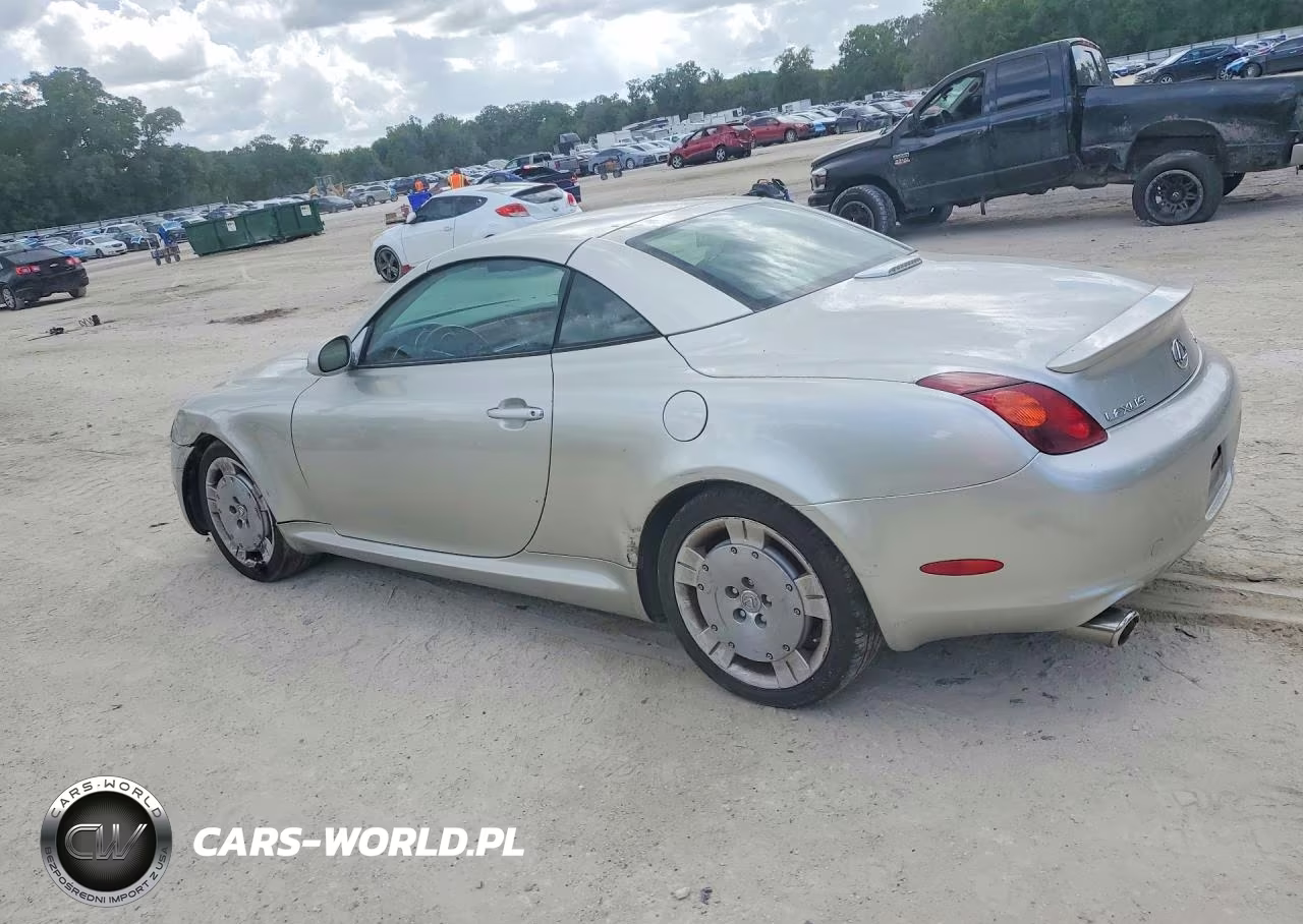 2002 Lexus Sc 430 Base VIN:JTHFN48Y020004497 - 2