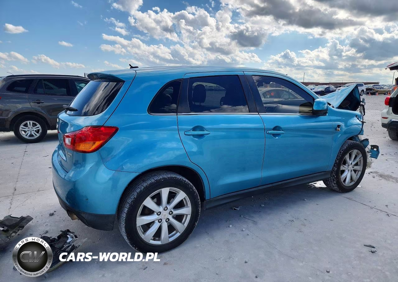 2013 Mitsubishi Outlander Sport Se VIN:4A4AP4AU7DE020773 - 3