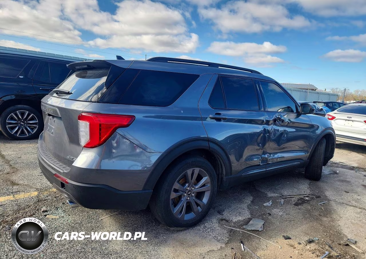 2022 Ford Explorer Xlt VIN:1FMSK8DH1NGC19948 - 3