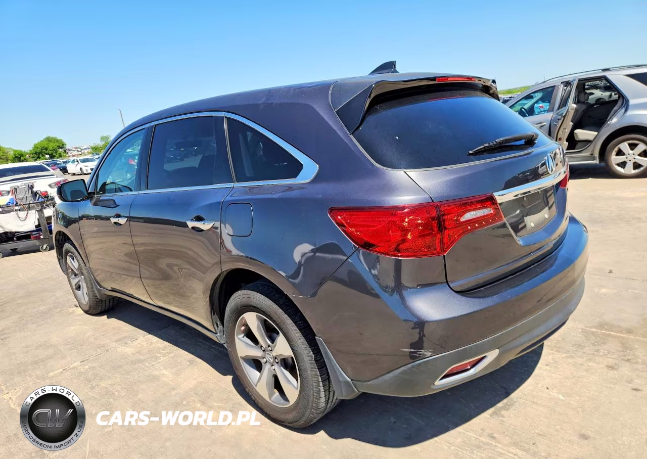 2016 Acura Mdx VIN:5FRYD3H25GB017725 - 2