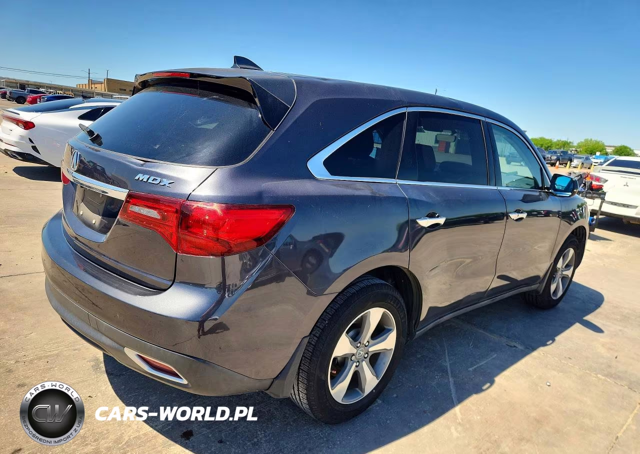 2016 Acura Mdx VIN:5FRYD3H25GB017725 - 3