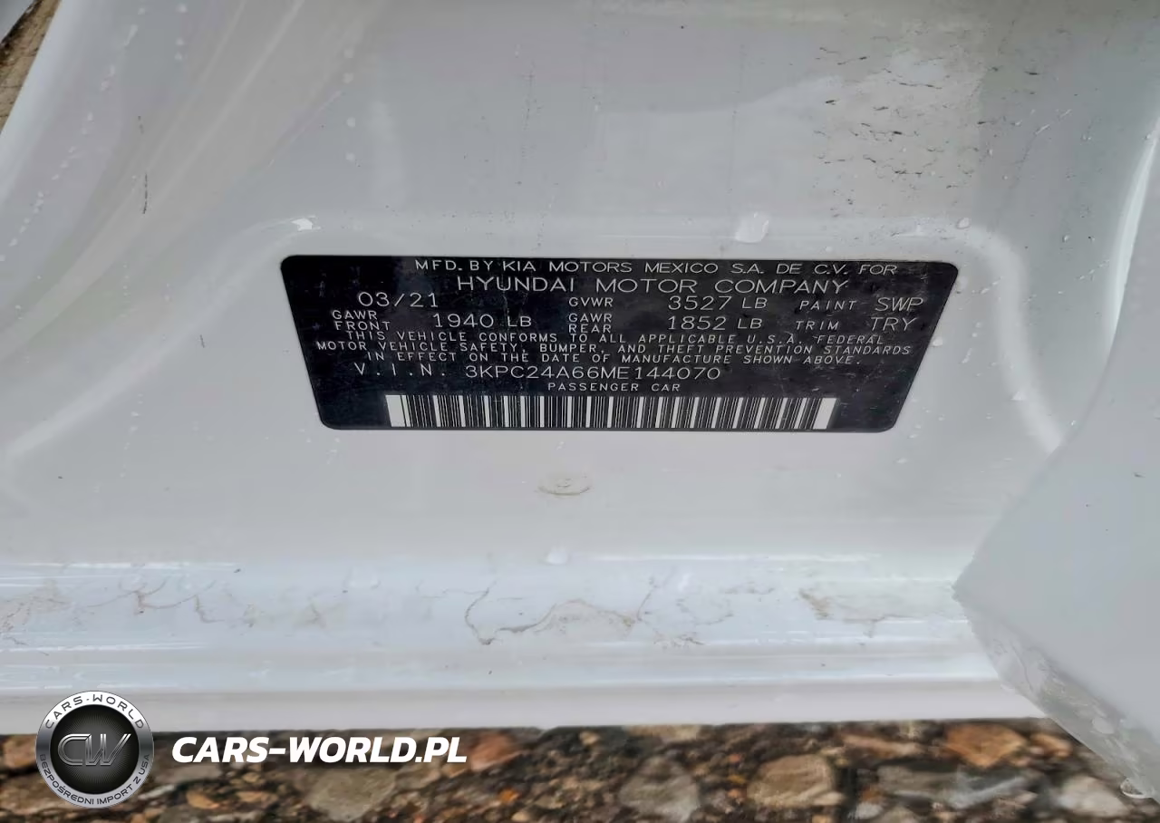 2021 Hyundai Accent Se VIN:3KPC24A66ME144070 - 13