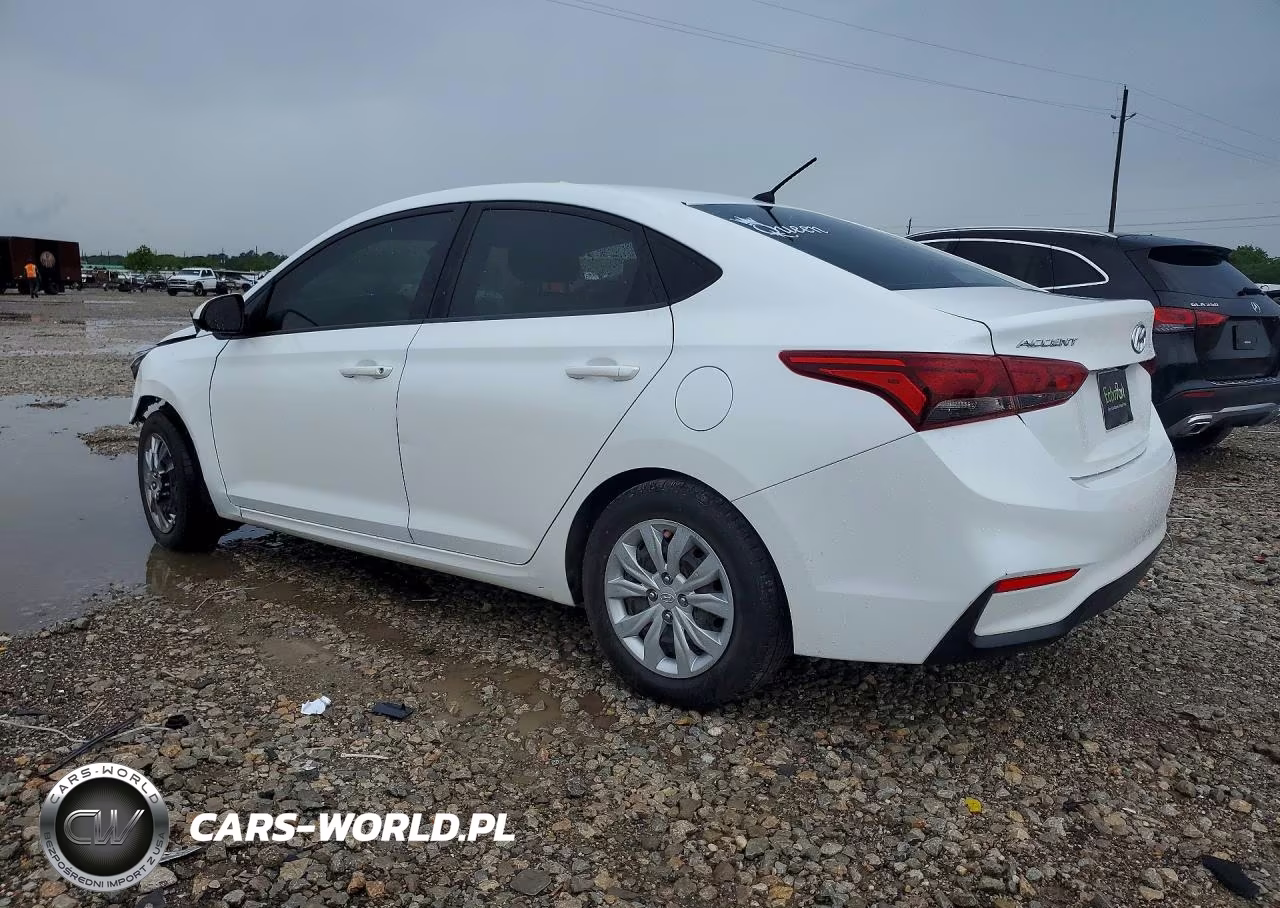2021 Hyundai Accent Se VIN:3KPC24A66ME144070 - 2