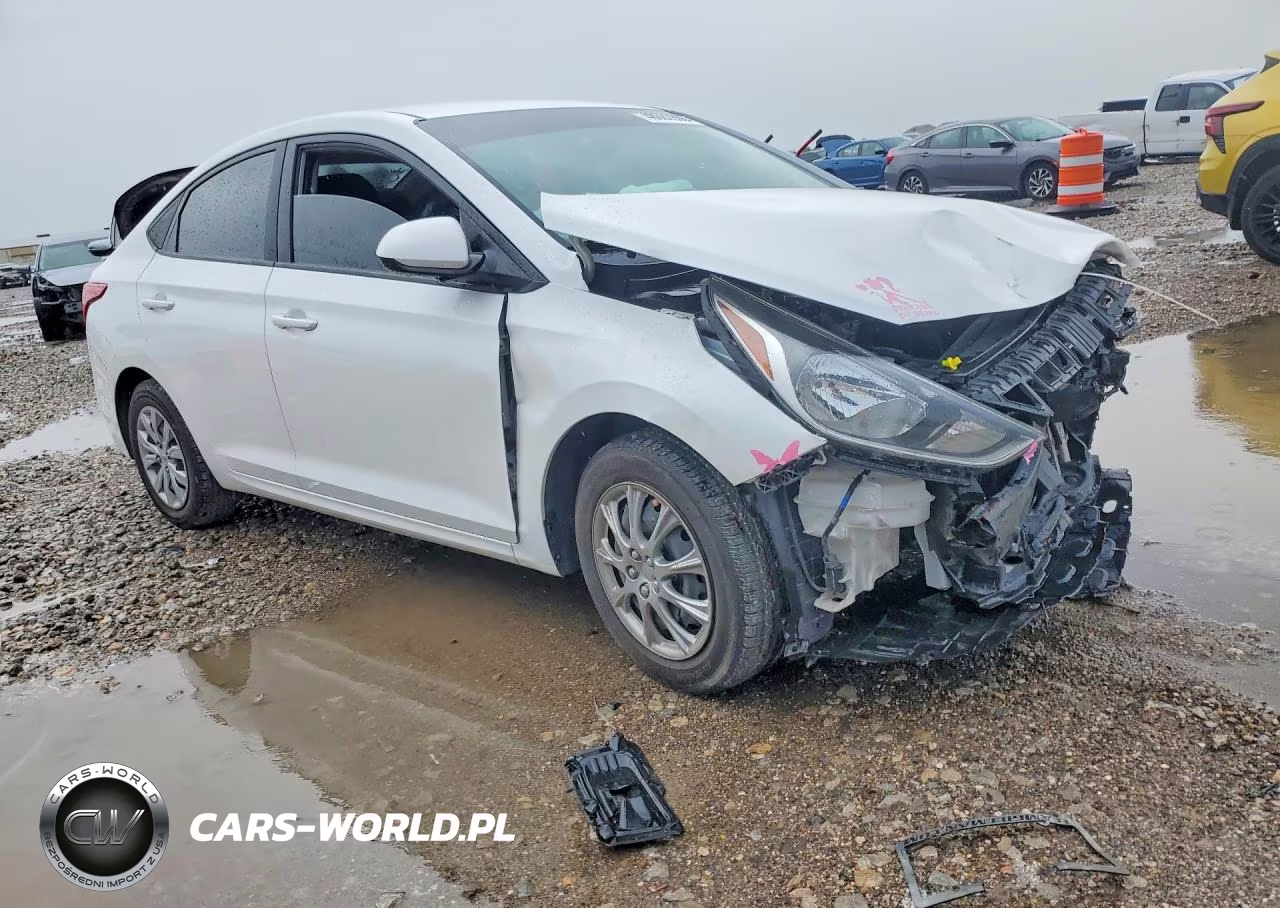 2021 Hyundai Accent Se VIN:3KPC24A66ME144070 - 4