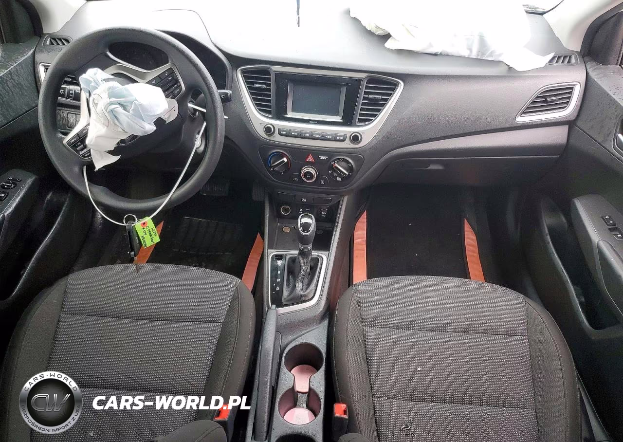 2021 Hyundai Accent Se VIN:3KPC24A66ME144070 - 8
