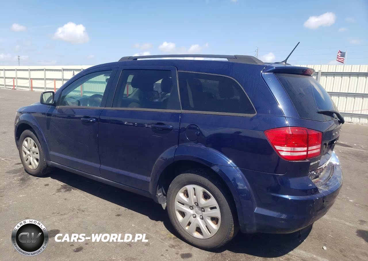 2018 Dodge Journey Se VIN:3C4PDCAB9JT184122 - 2