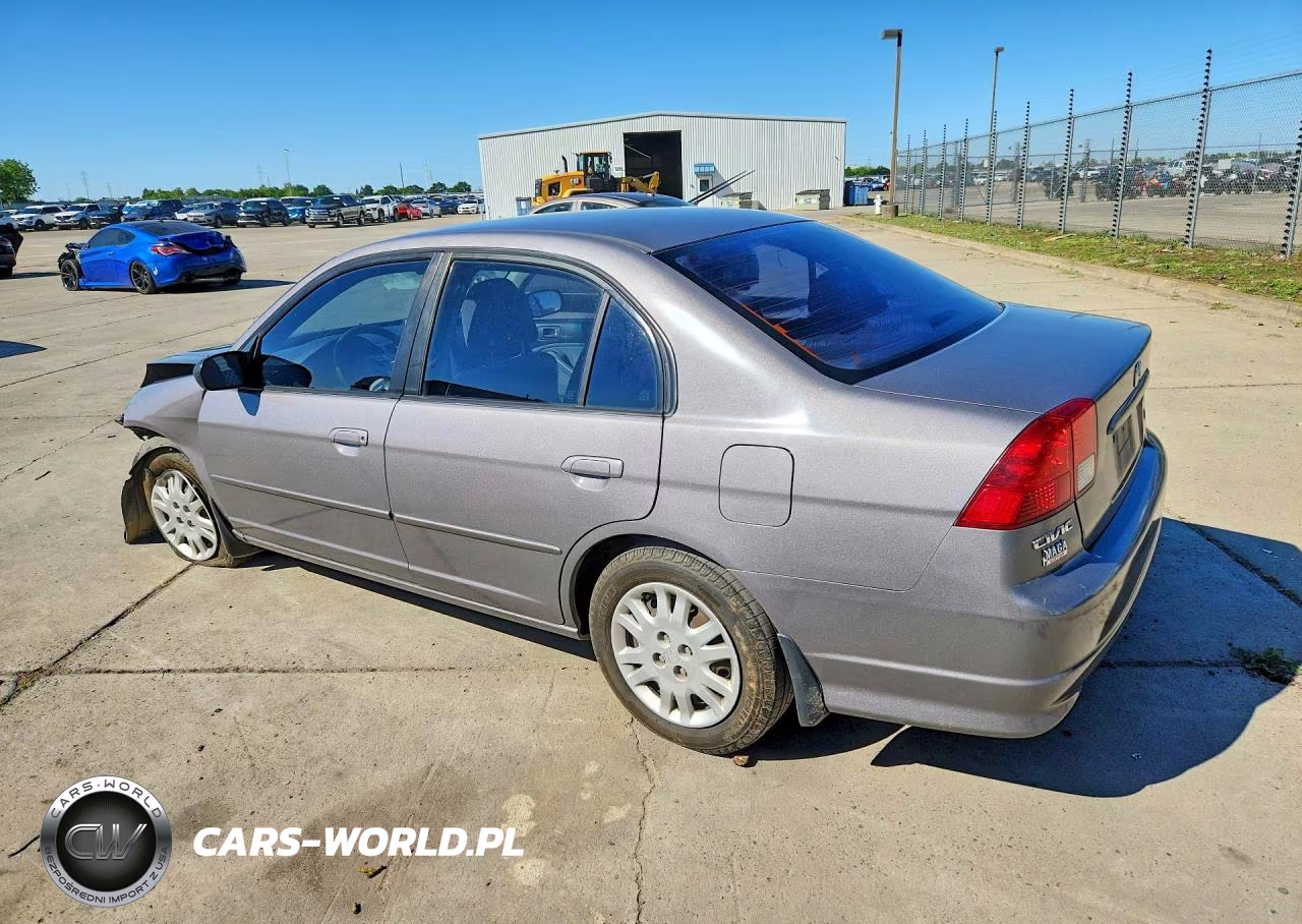 2004 Honda Civic Lx VIN:2HGES16574H509594 - 2