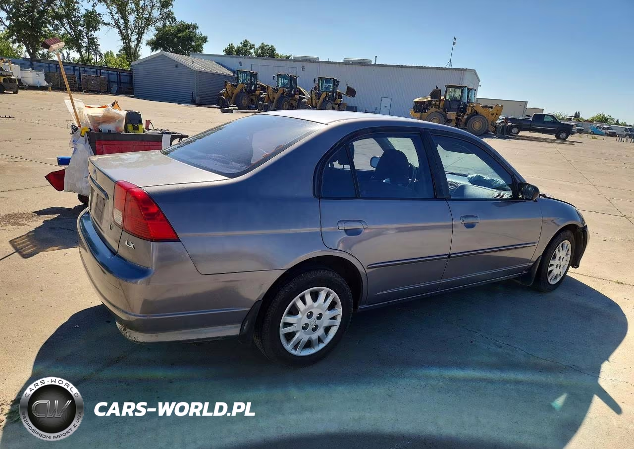 2004 Honda Civic Lx VIN:2HGES16574H509594 - 3