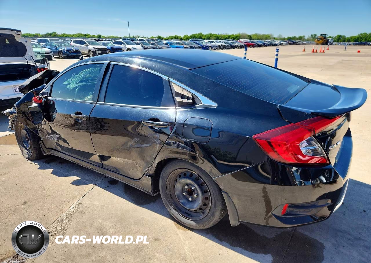 2020 Honda Civic Lx VIN:19XFC2F66LE020337 - 2