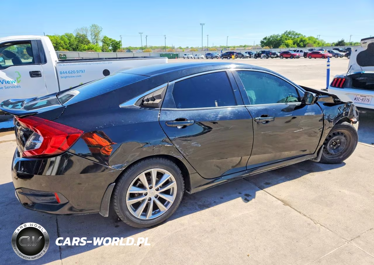 2020 Honda Civic Lx VIN:19XFC2F66LE020337 - 3