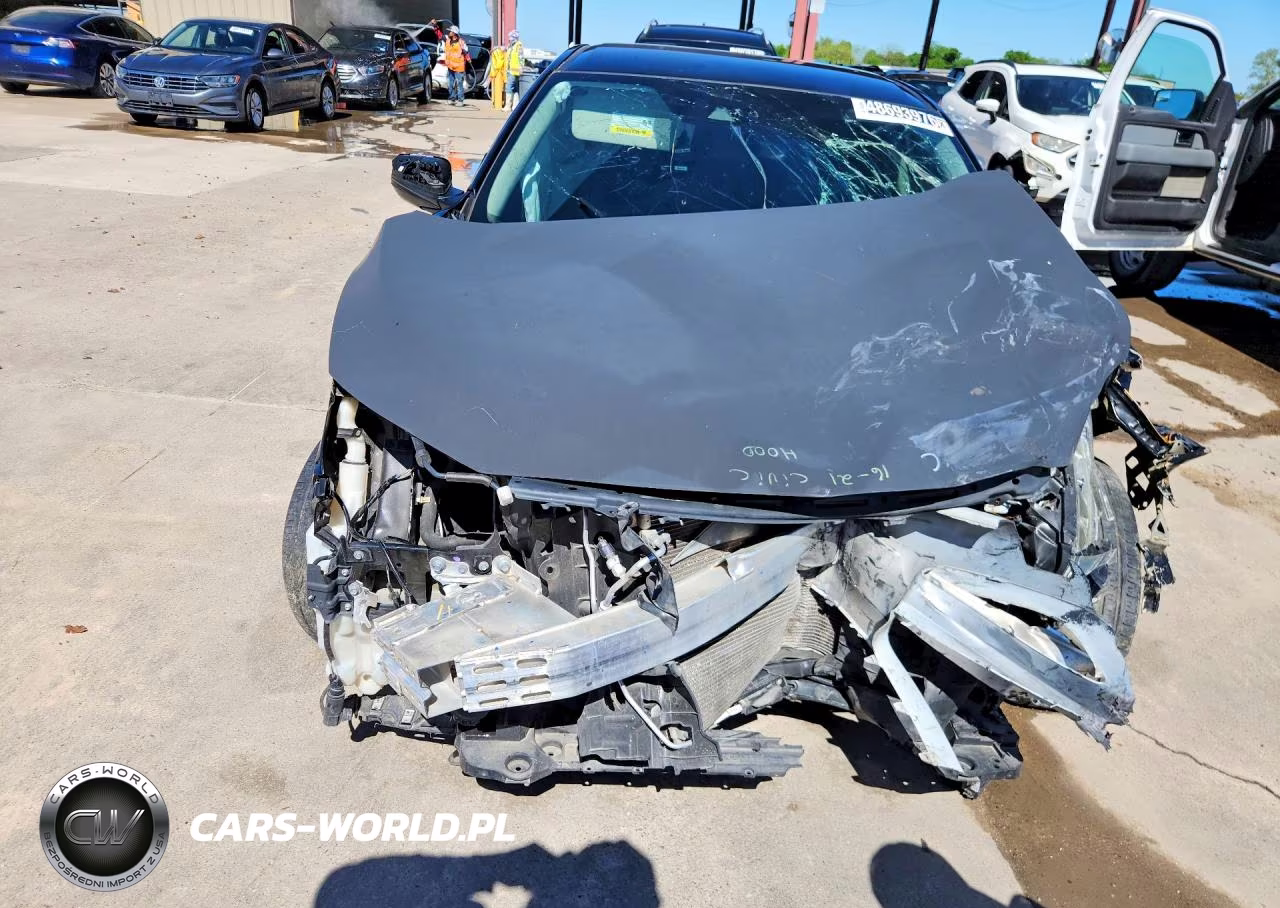 2020 Honda Civic Lx VIN:19XFC2F66LE020337 - 5