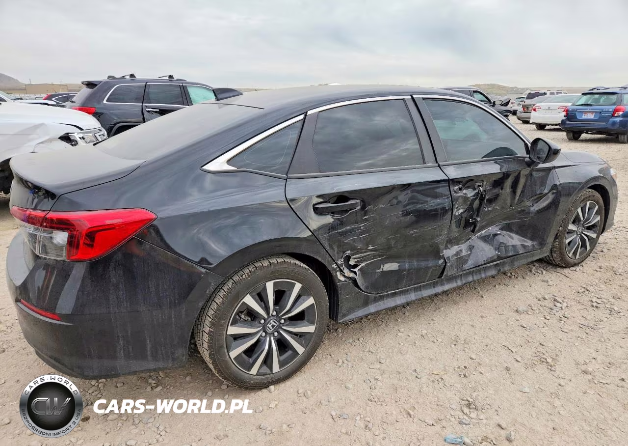 2022 Honda Civic Ex VIN:JHMFE1F74NX000568 - 3