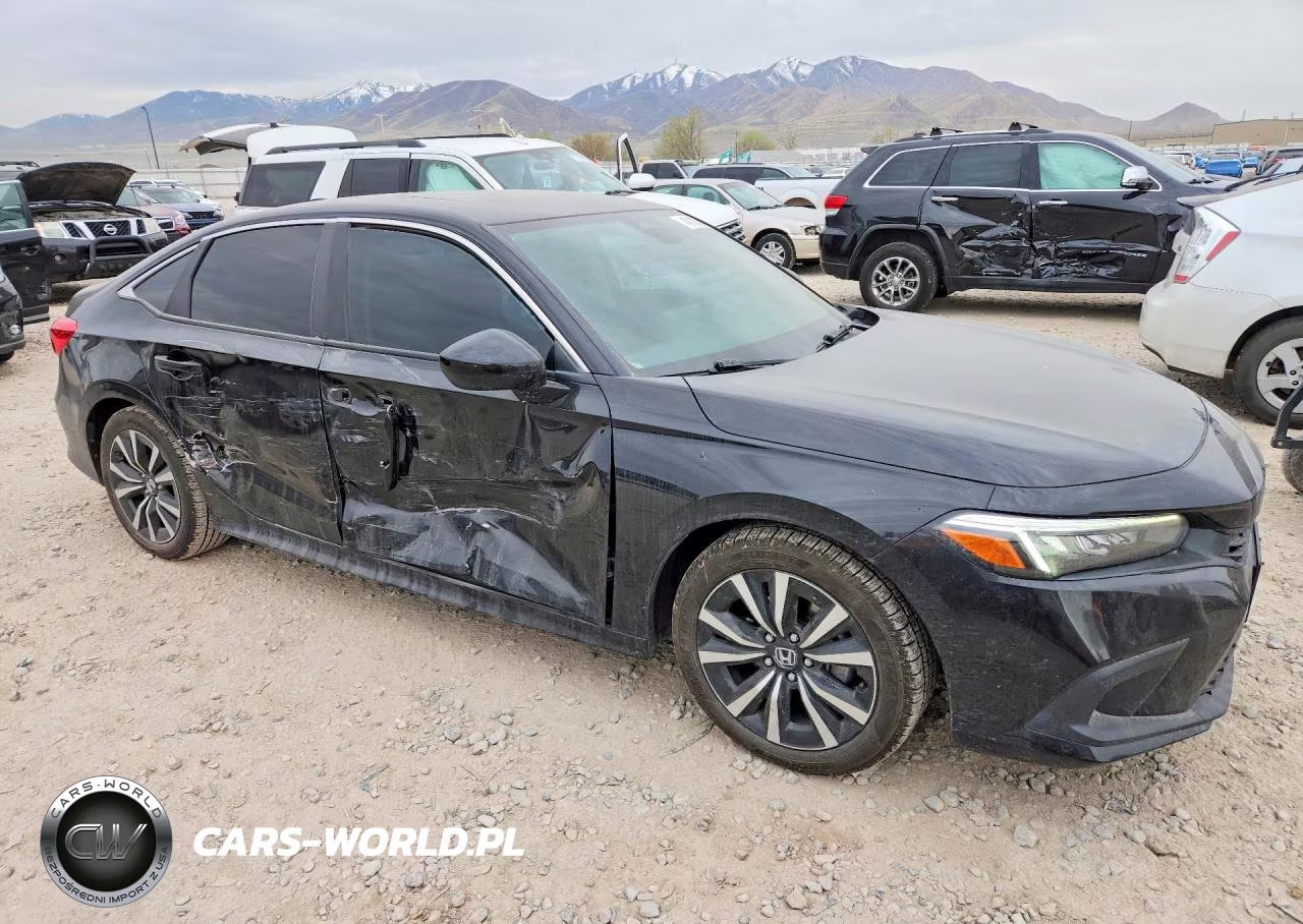 2022 Honda Civic Ex VIN:JHMFE1F74NX000568 - 4