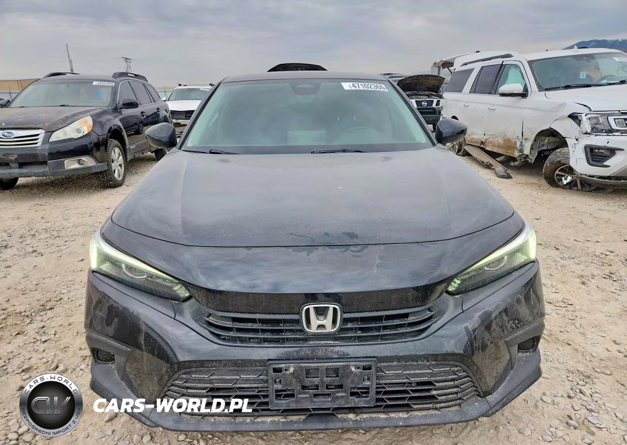2022 Honda Civic Ex VIN:JHMFE1F74NX000568 - 5