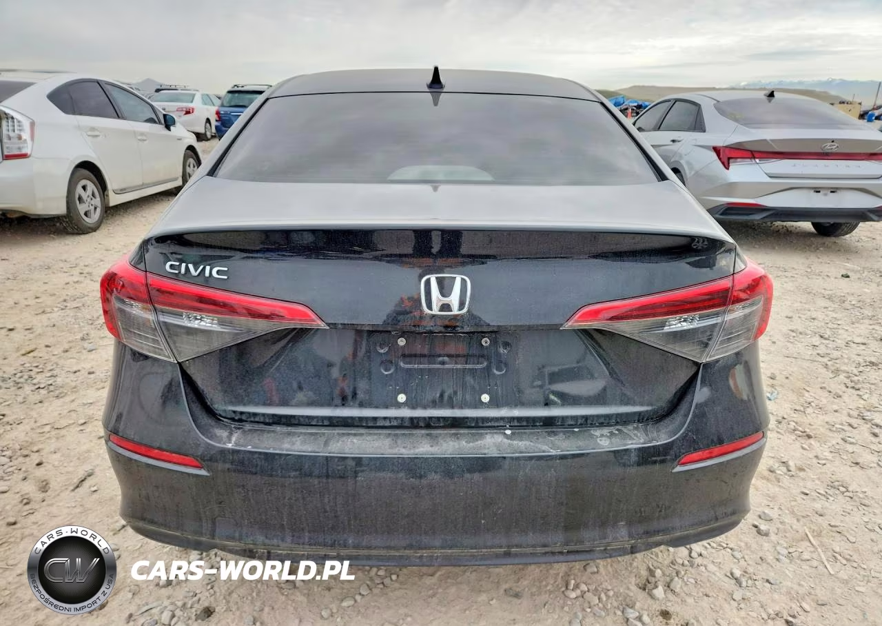 2022 Honda Civic Ex VIN:JHMFE1F74NX000568 - 6