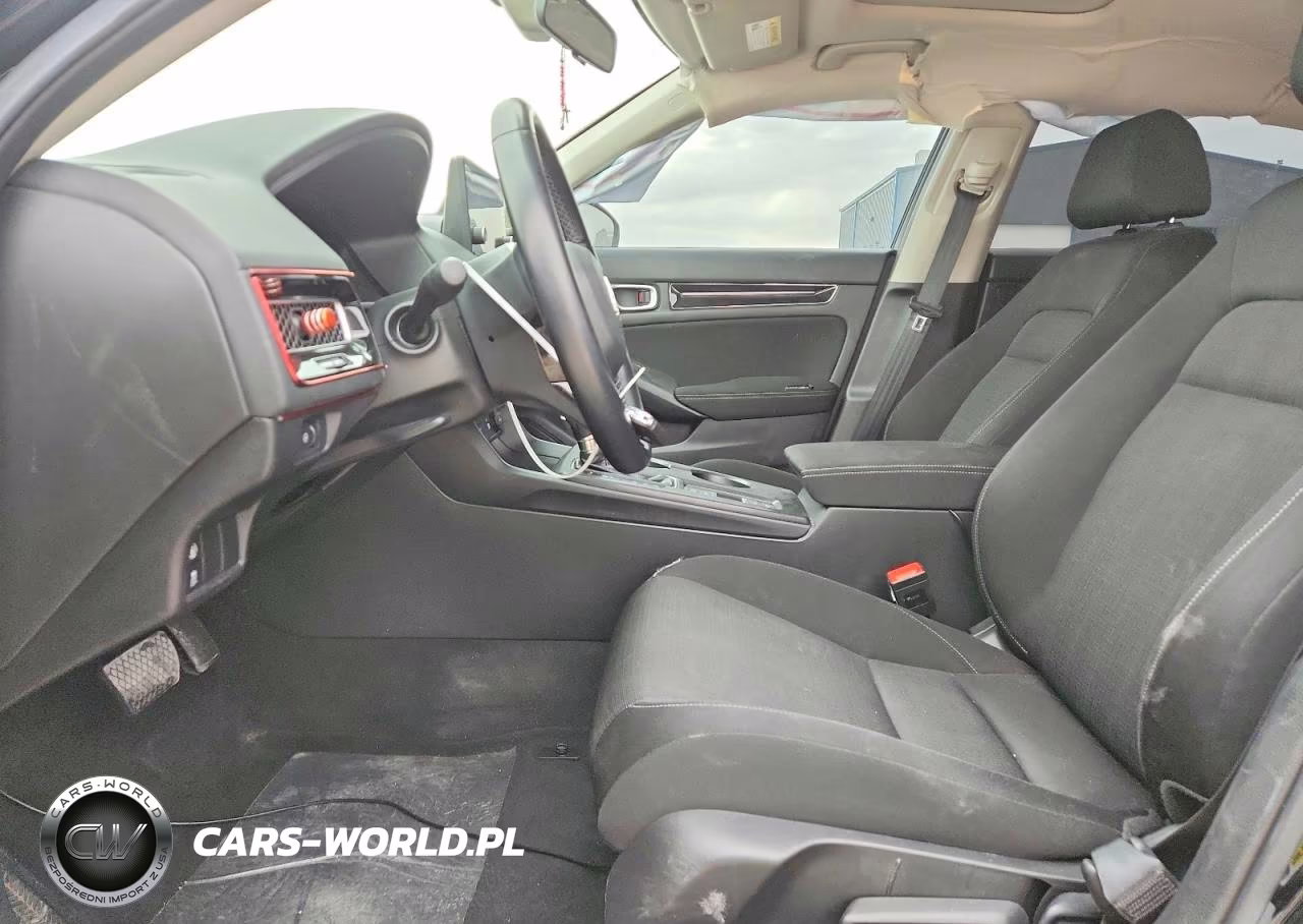 2022 Honda Civic Ex VIN:JHMFE1F74NX000568 - 7