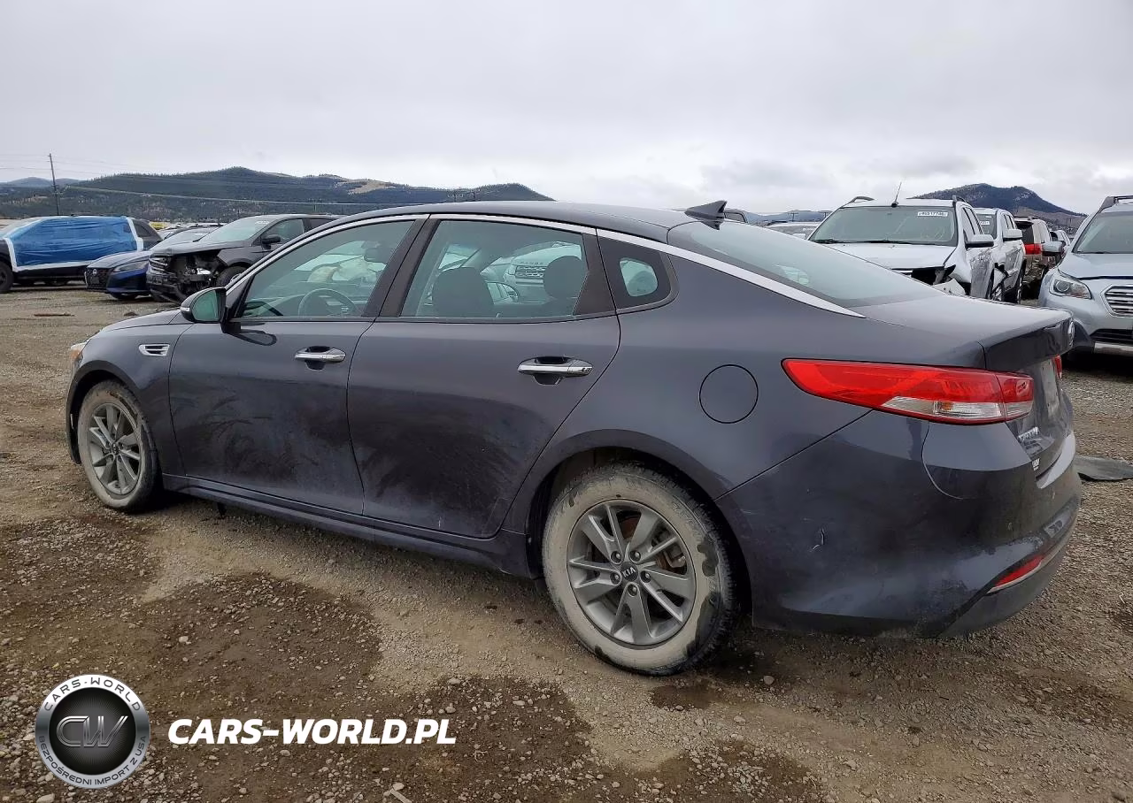 2016 Kia Optima Lx Turbo VIN:5XXGT4L10GG091264 - 2