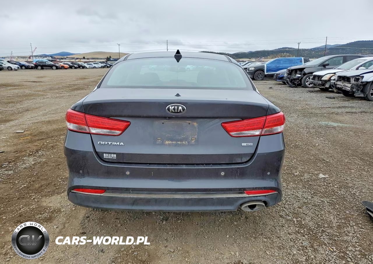 2016 Kia Optima Lx Turbo VIN:5XXGT4L10GG091264 - 6