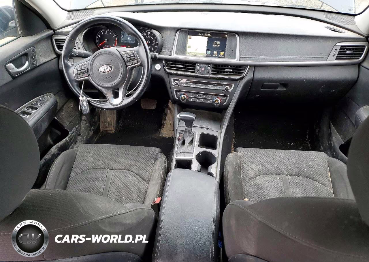 2016 Kia Optima Lx Turbo VIN:5XXGT4L10GG091264 - 8