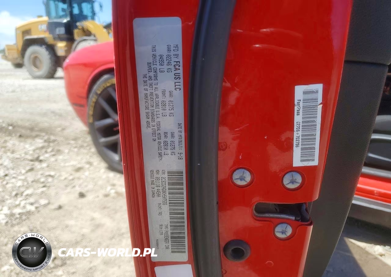 2019 Dodge Challenger Sxt VIN:2C3CDZAG8KH507555 - 12
