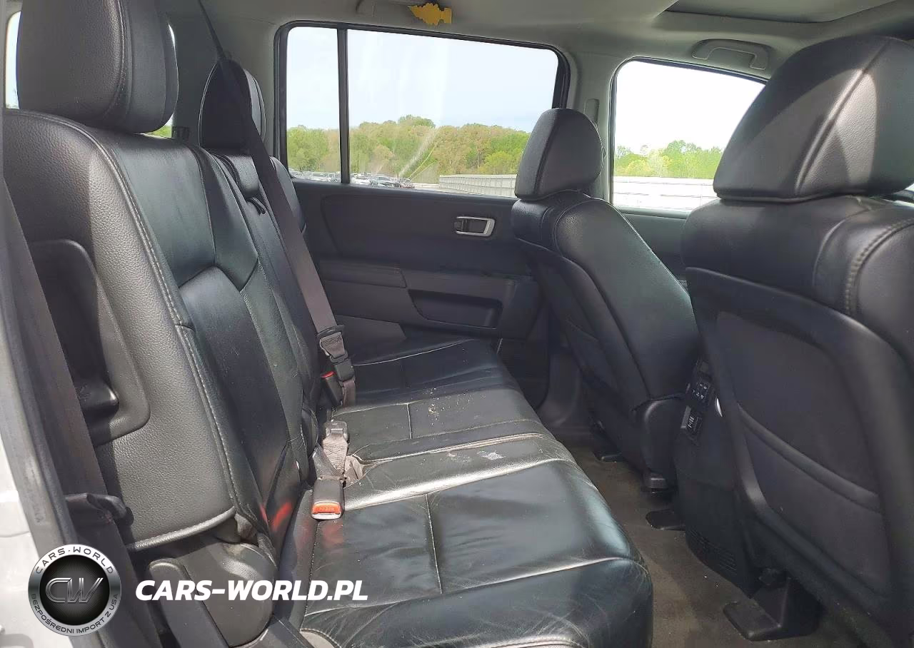 2012 Honda Pilot Exl VIN:5FNYF4H56CB029341 - 11
