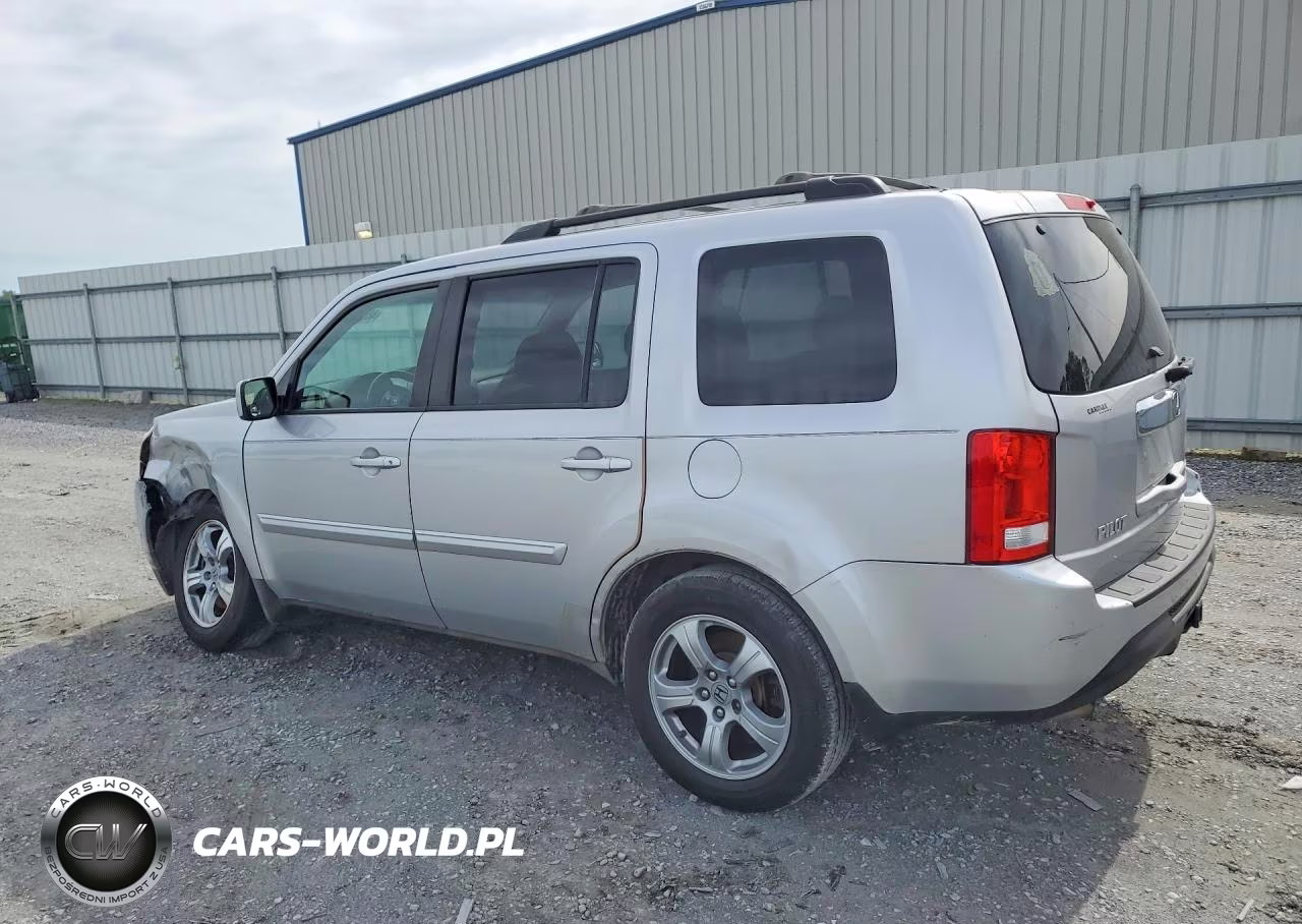 2012 Honda Pilot Exl VIN:5FNYF4H56CB029341 - 2